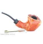 Crown 300 bent Doublin shape pipe - Tobacco Pipes - Bog oak