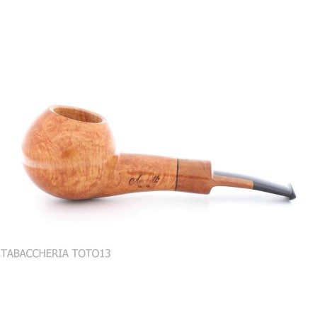 Pipa Amorelli Apple en brezo natural liso, serie Busby - Pipas de Tabaco