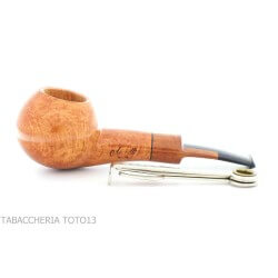 Amorelli Apple pipe in smooth natural briar, Busby series