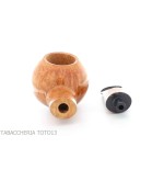 Amorelli serie Busby Apple in radica naturale liscia - Pipe