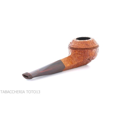 Ashton pipe Oldchurch Bulldog shape sandblasted-Ashton