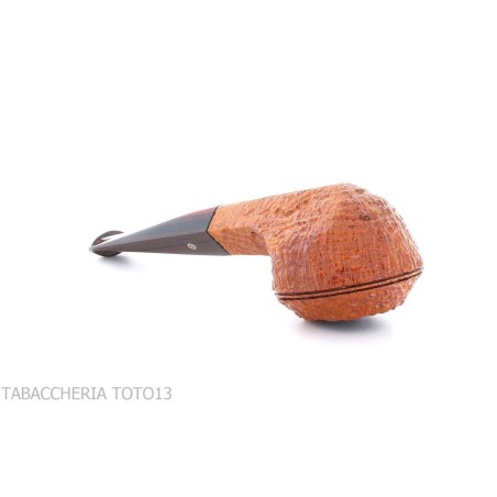 Pipe Ashton Oldchurch Bulldog forme sablée - Pipe Pour le Tabac - Racine naturelle