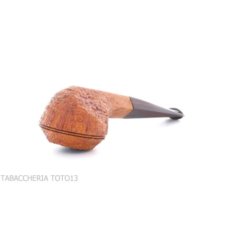 Ashton pipe Oldchurch Bulldog shape sandblasted-Ashton