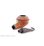 Ashton pipe Oldchurch Bulldog shape sandblasted-Ashton