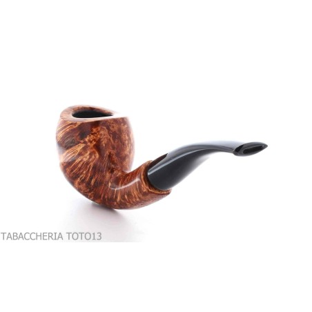 Crown 200 tobacco pipe bent Apple shape-Winsløw Poul