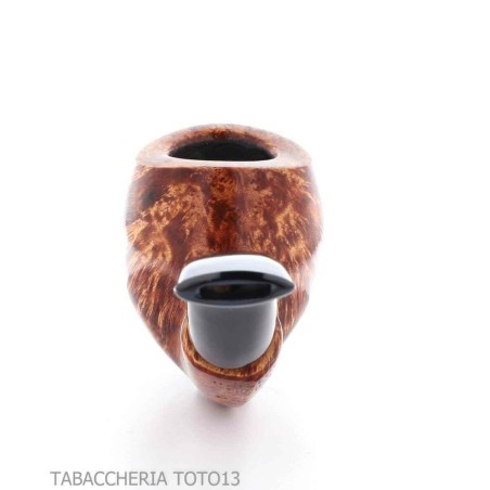 Crown 200 tobacco pipe bent Apple shape-Winsløw Poul