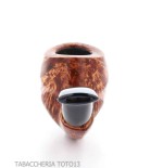 Crown 200 tobacco pipe bent Apple shape-Winsløw Poul