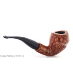 Crown 200 tobacco pipe bent Apple shape-Winsløw Poul