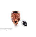 Crown 200 tobacco pipe bent Apple shape-Winsløw Poul
