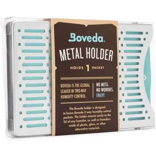 Boveda contenitore metallico per 1 busta humidor control - Umidificazione & Manutenzione