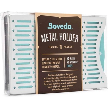 Boveda Metallbehälter für 1 Humidor-Kontrollbeutel - Befeuchtungszubehör und Wartung