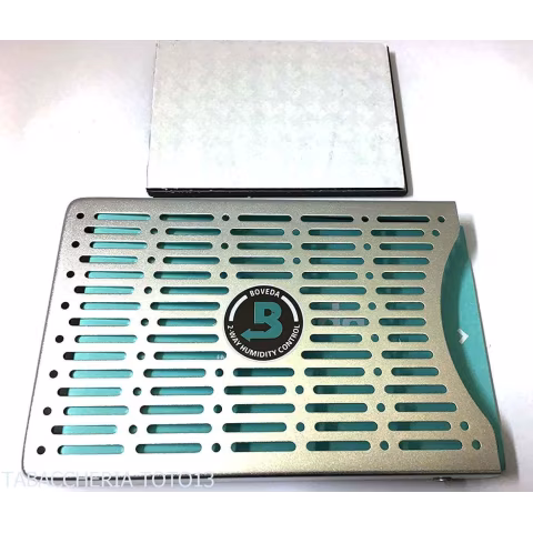 Contenedor metálico compacto Boveda para 2 bolsas apiladas - Humidificación y Mantenimiento