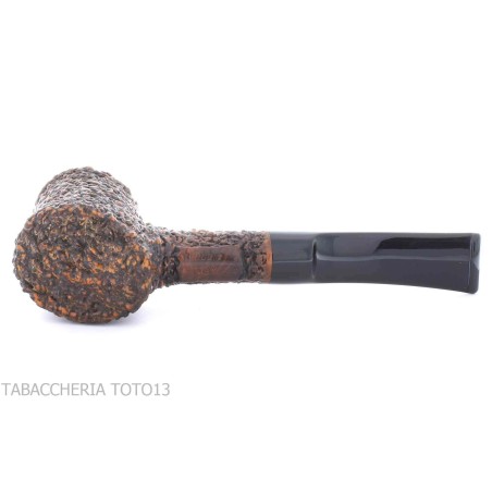 Pipe Brebbia Toby cherrywood rustique - Pipe Pour le Tabac - Racine naturelle