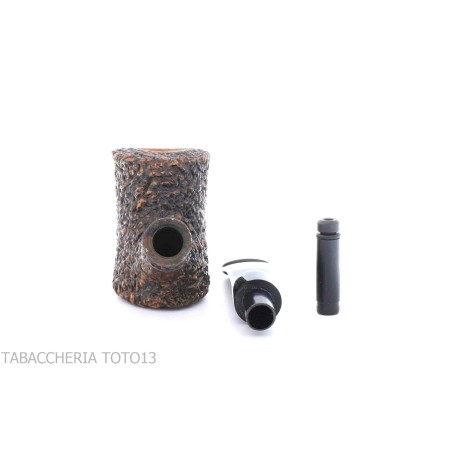 Pipe Brebbia Toby cherrywood rustique - Pipe Pour le Tabac - Racine naturelle