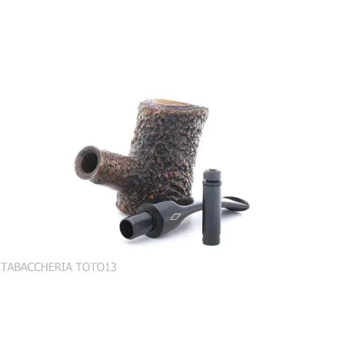 Brebbia Toby forma cherrywood rocciata - Pipe