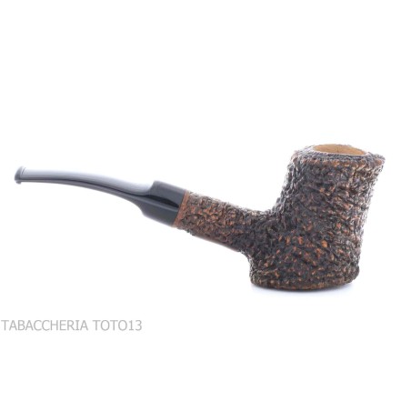 Pipe Brebbia Toby cherrywood rustique - Pipe Pour le Tabac - Racine naturelle