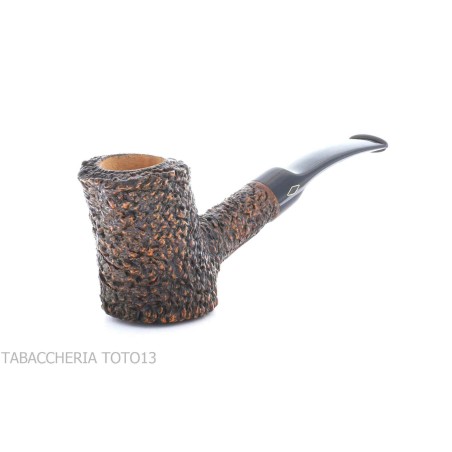 Pipe Brebbia Toby cherrywood rustique - Pipe Pour le Tabac - Racine naturelle
