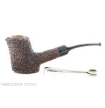Brebbia Toby forma cherrywood rocciata - Pipe