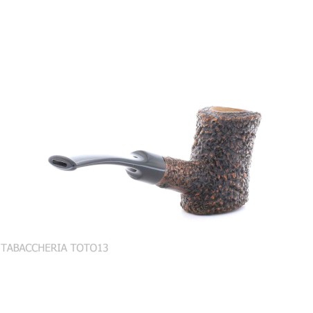 Pipe Brebbia Toby cherrywood rustique - Pipe Pour le Tabac - Racine naturelle