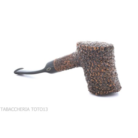 Pipe Brebbia Toby cherrywood rustique - Pipe Pour le Tabac - Racine naturelle
