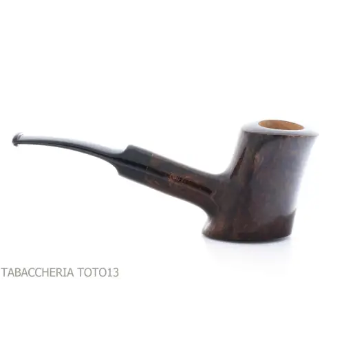 Pipe Brebbia Toby en cerisier en bruyère de noix - Pipe Pour le Tabac - Racine naturelle