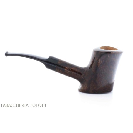 Pipe Brebbia Toby en cerisier en bruyère de noix - Pipe Pour le Tabac - Racine naturelle