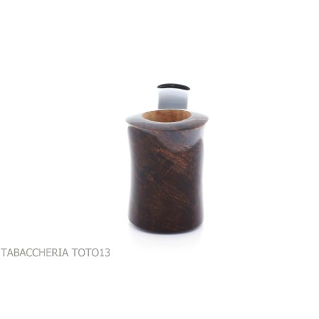 Pipe Brebbia Toby en cerisier en bruyère de noix - Pipe Pour le Tabac - Racine naturelle