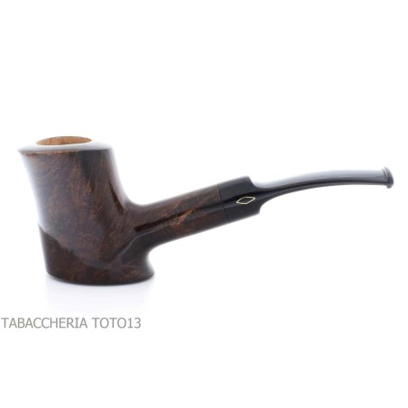 Pipe Brebbia Toby en cerisier en bruyère de noix - Pipe Pour le Tabac - Racine naturelle