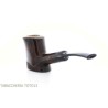 Brebbia Pipe - Brebbia Toby cherrywood shaped pipe in walnut briar