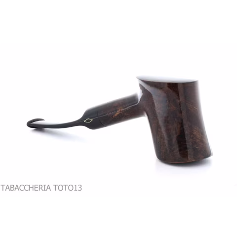 Brebbia Toby forma cherrywood in radica noce - Pipe