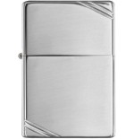Zippo Vintage Replik 1935 Chrom poliert und Diagonaldekorationen - Feuerzeuge