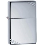 Zippo Vintage Replik 1935 Chrom poliert und Diagonaldekorationen - Feuerzeuge