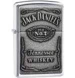 Zippo el enchufe del encendedor de placa de Jack Daniels - Alumbradores