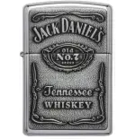 Zippo el enchufe del encendedor de placa de Jack Daniels - Alumbradores