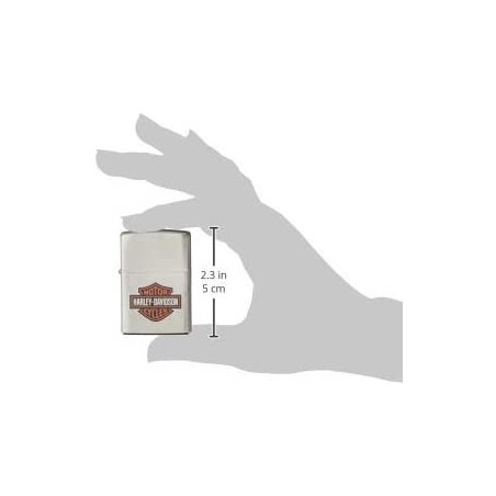 Zippo Harley Davidson Bar & Shield Farbigem Sturmfeuerzeug Benzin - Feuerzeuge