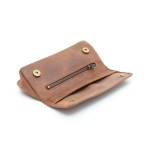 Savinelli-Tasche aus braunem Wildleder für Pfeife und Tabak - Taschen für Tabakpfeifen