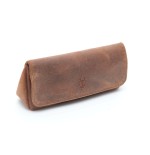 Savinelli-Tasche aus braunem Wildleder für Pfeife und Tabak - Taschen für Tabakpfeifen