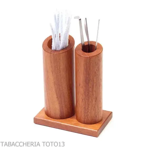 Kit da tavolo a doppio scomparto per riporre accessori per pipa - Accessori Per Pipe