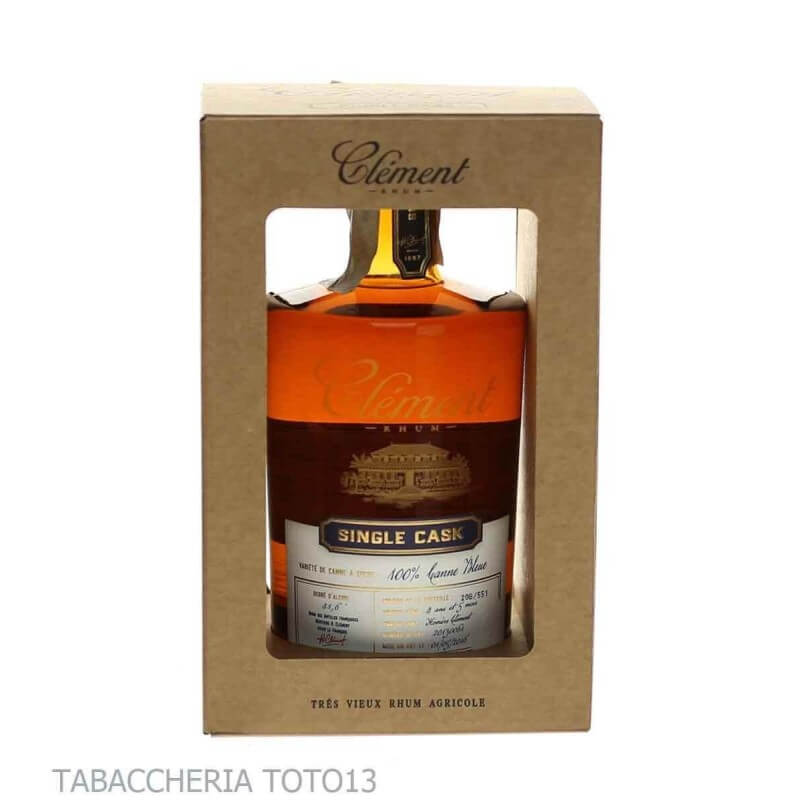 Clement Single Cask Canne Bleue Tres Vieux Vol.41,6% CL.50 - Maison Clément