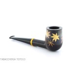 Pipa Tsuge Urushi serie cuatro estaciones, otoño con hojas de arce - Pipas de Tabaco