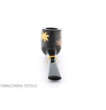 Pipa Tsuge Urushi serie cuatro estaciones, otoño con hojas de arce - Pipas de Tabaco