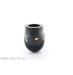 Tsuge Urushi série quatre saisons printemps Sakura, pipe avec forme de billard - Pipe Pour le Tabac - Racine naturelle