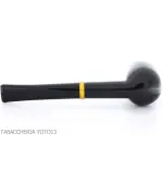 Pipa Tsuge Urushi serie cuatro estaciones, primavera con Sakura, forma de billar - Pipas de Tabaco