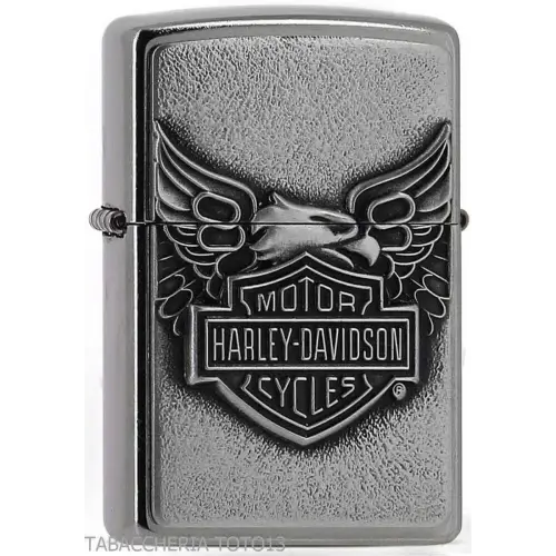 Placa Zippo Harley Davidson iron eagle - Alumbradores