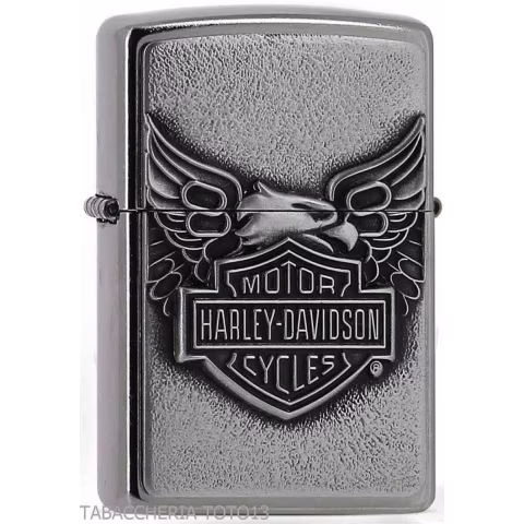 Zippo Harley Davidson placca aquila di ferro - Accendini
