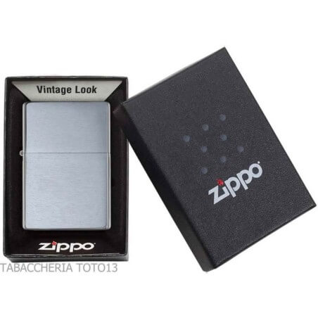 Zippo réplica de aspecto vintage 1935 cromo satinado Zippo Encendedores Zippo