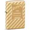 Zippo original vintage 360 ​​degrés finition or brillant Zippo Briquets Zippo
