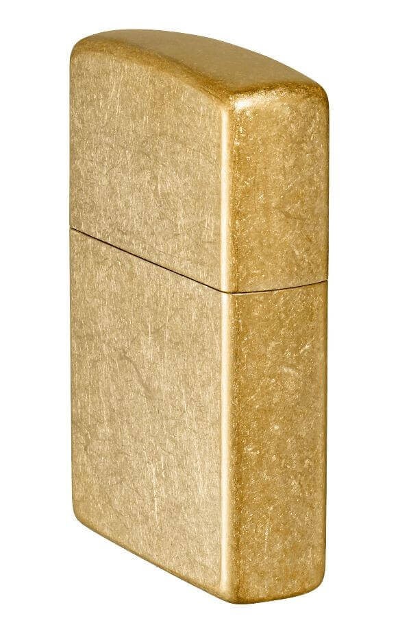 ENCENDEDOR ZIPPO COLOR DORADO TUMBLED BRASS