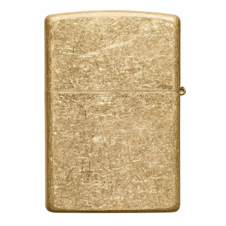 Zippo Tumbled Brass in antique brass - Lighters - Brass