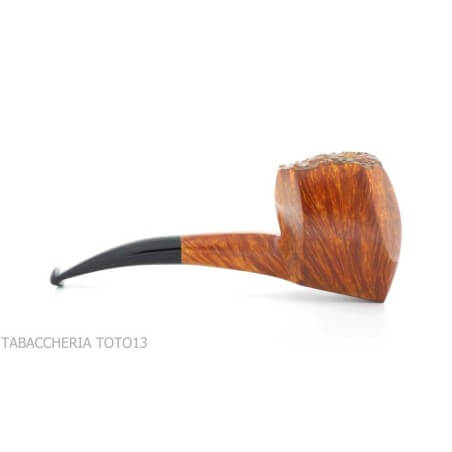 Baldo Baldi forma panel semicurva in radica brandy grado 3 - Baldo Baldi